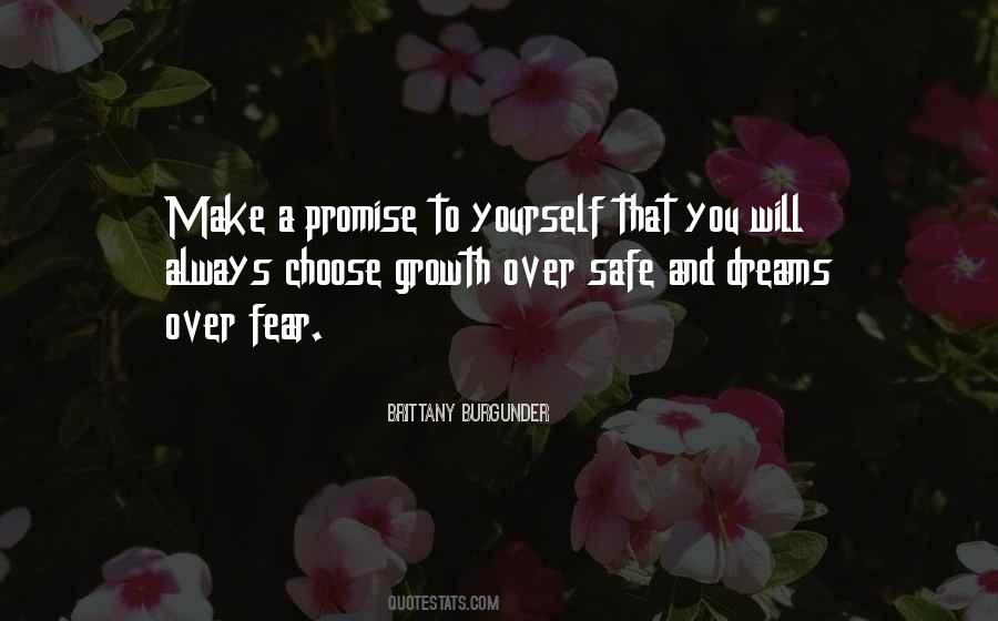 Make A Promise To Yourself Quotes #501293