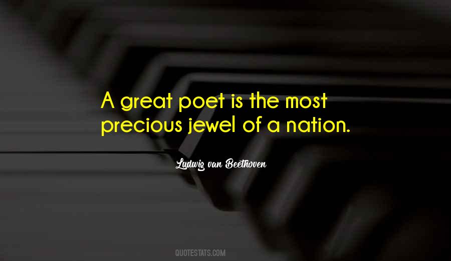 Quotes About A Great Poet #585418