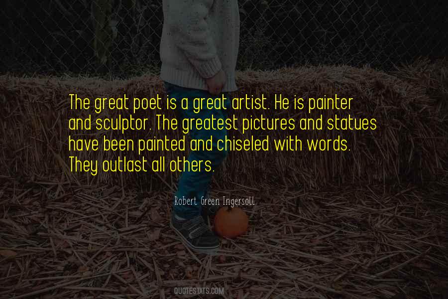 Quotes About A Great Poet #751526