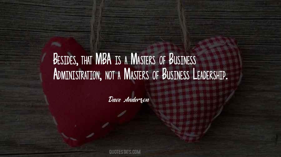 Leadership Business Quotes #405255