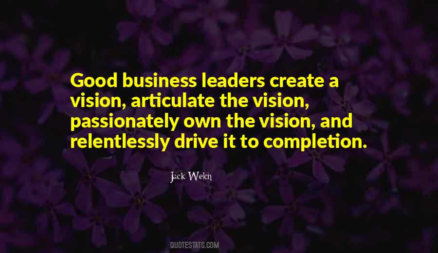 Leadership Business Quotes #463428