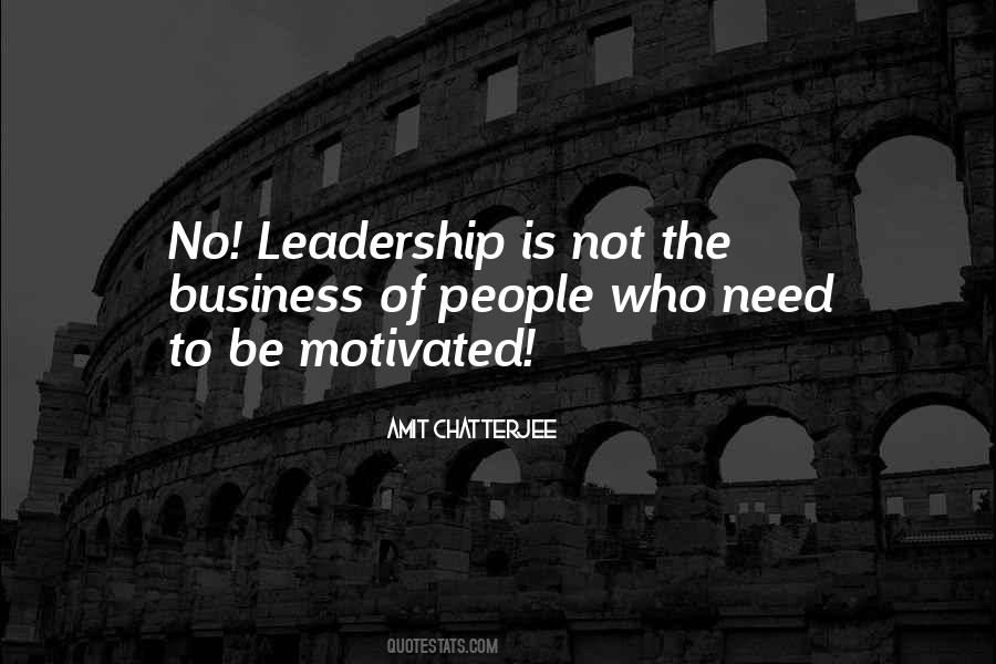 Leadership Business Quotes #561587