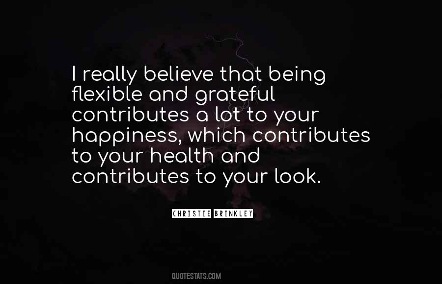 Grateful Health Quotes #30103