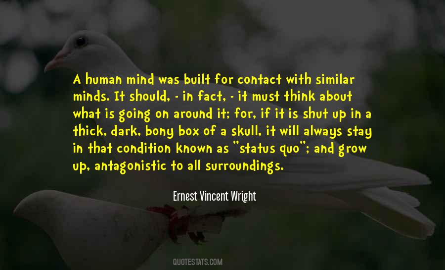 Cant Shut My Mind Off Quotes #1370631