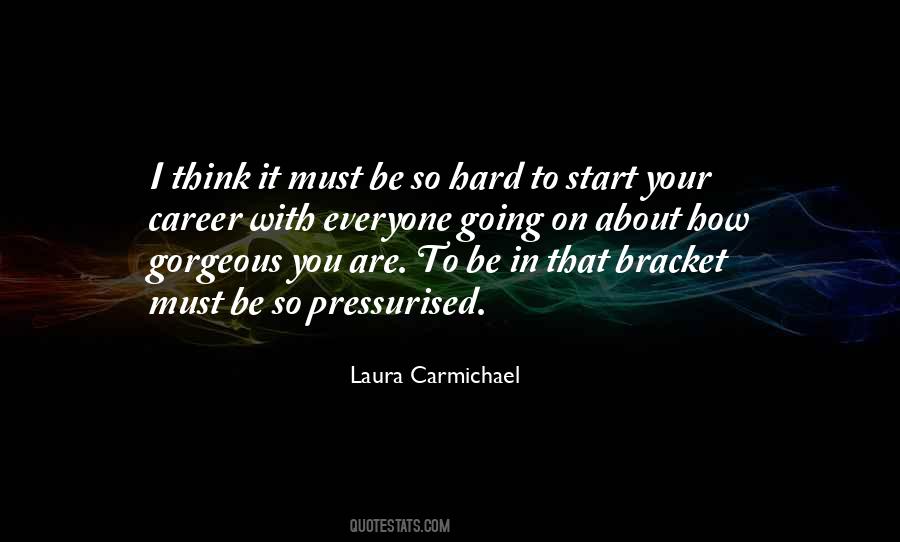 Start Your Career Quotes #1061625