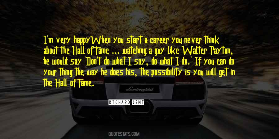 Start Your Career Quotes #378664