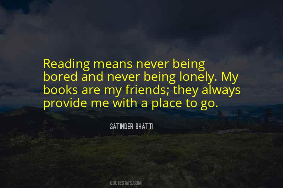 Books Are Friends Quotes #49247