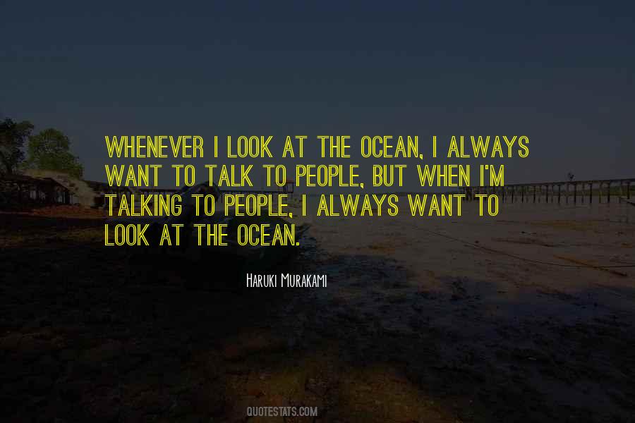 At The Ocean Quotes #335667
