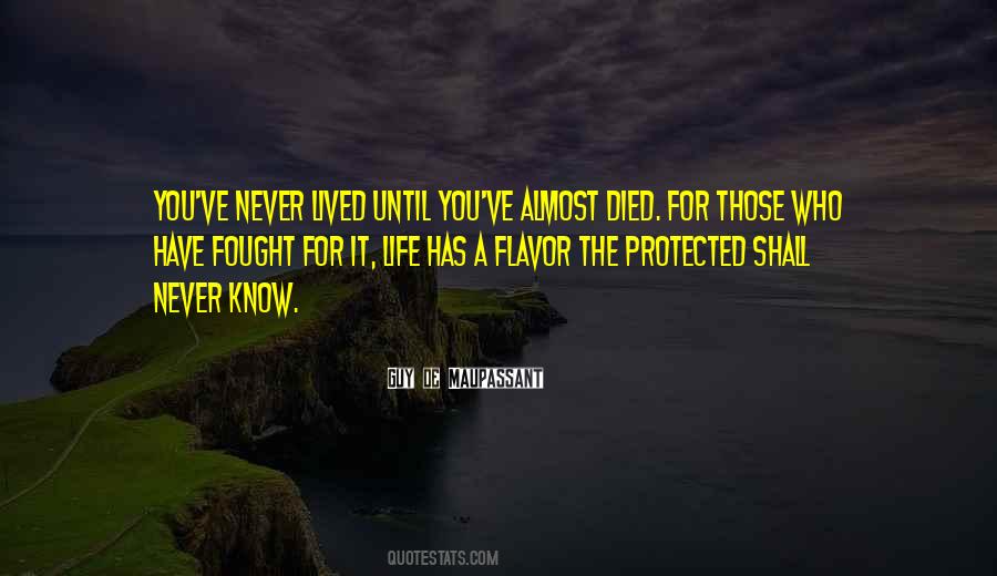 You Never Fought For Me Quotes #570884