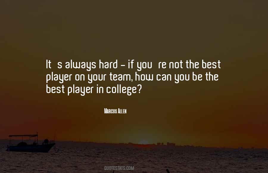 Be The Best Team Quotes #1114219