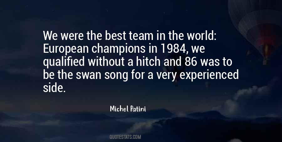 Be The Best Team Quotes #1589343