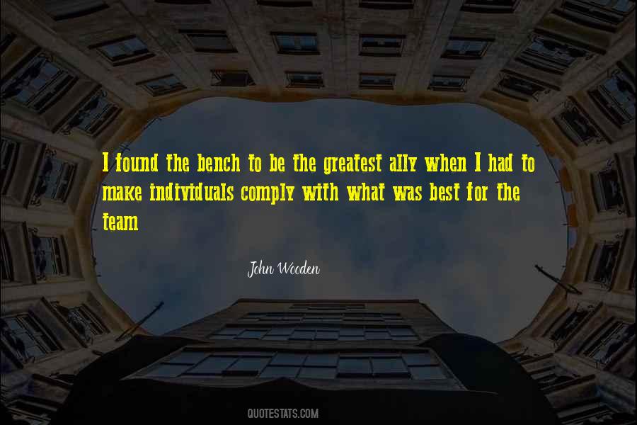 Be The Best Team Quotes #403814