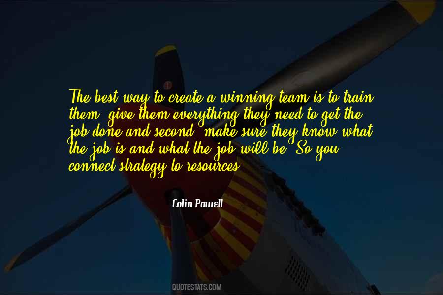 Be The Best Team Quotes #854012