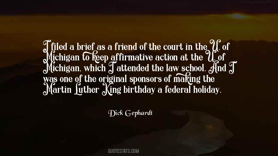 Martin Luther King Holiday Quotes #364179