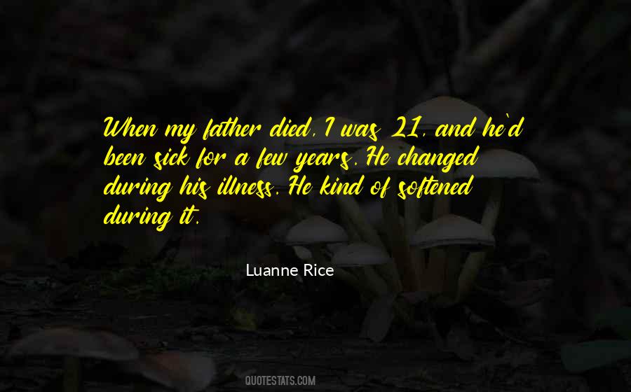 When Your Father Is Sick Quotes #1000631