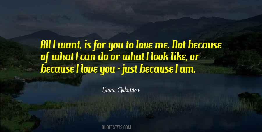 I Love You Just Because Quotes #1771143