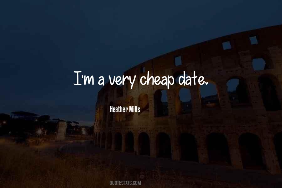 Cheap Date Quotes #1005431