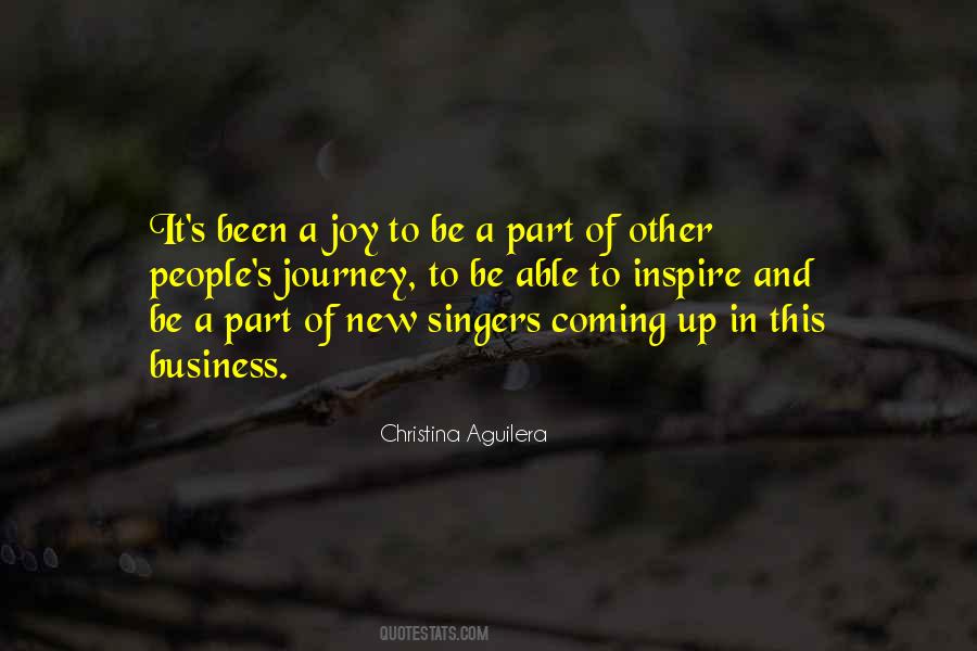 Joy Is In The Journey Quotes #1058859