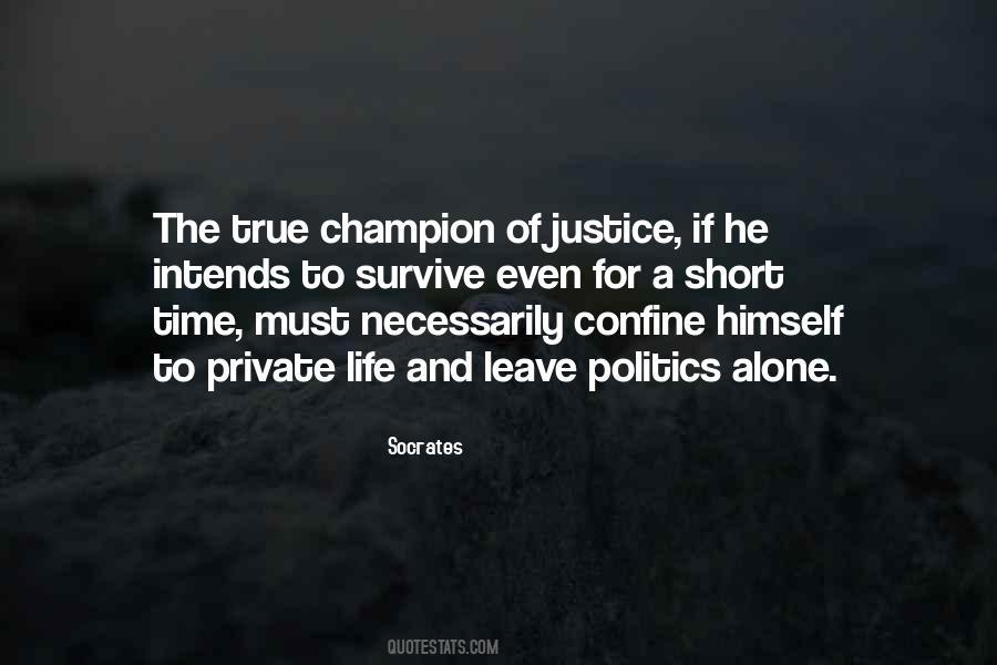 Justice Philosophy Quotes #1457656