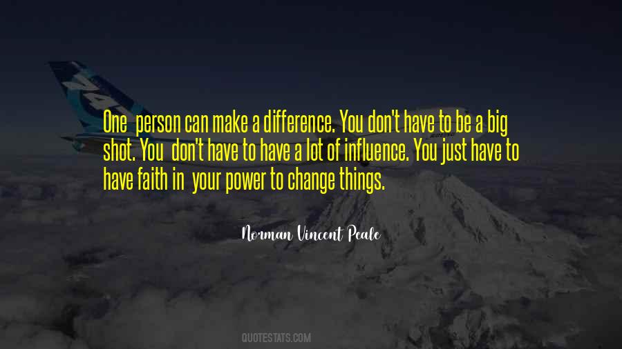 Make A Big Difference Quotes #1306151