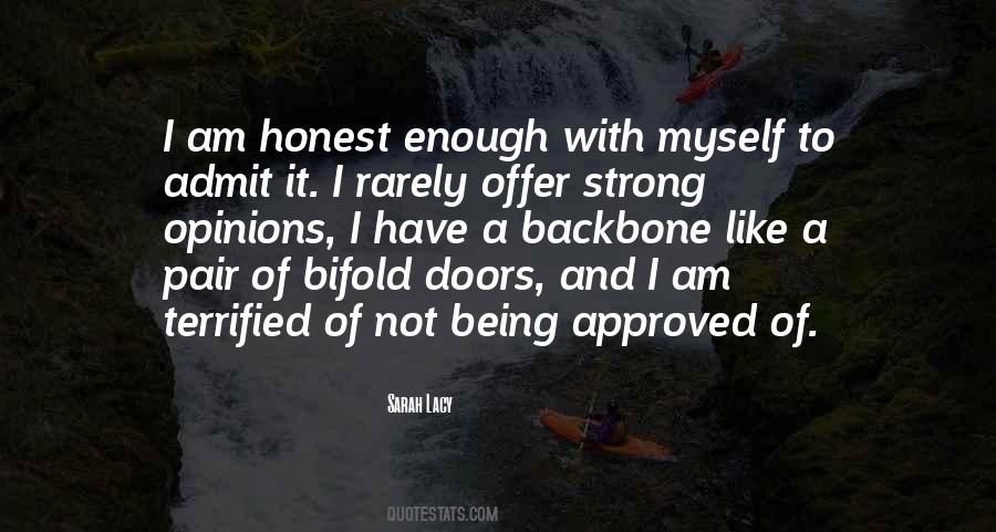 Am I Strong Enough Quotes #1858836