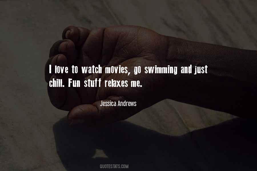 Swimming Is Fun Quotes #1520507