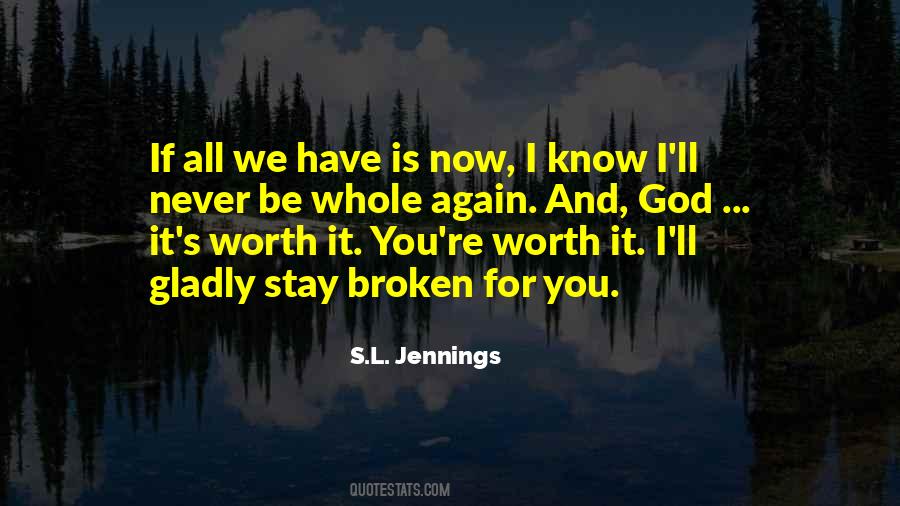 Now Is All We Have Quotes #897553