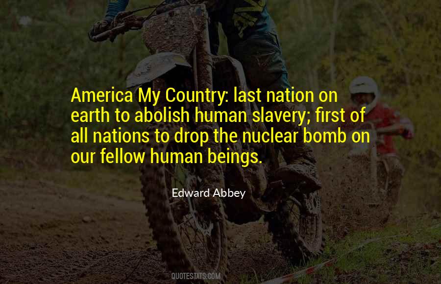 Drop A Bomb Quotes #1177608