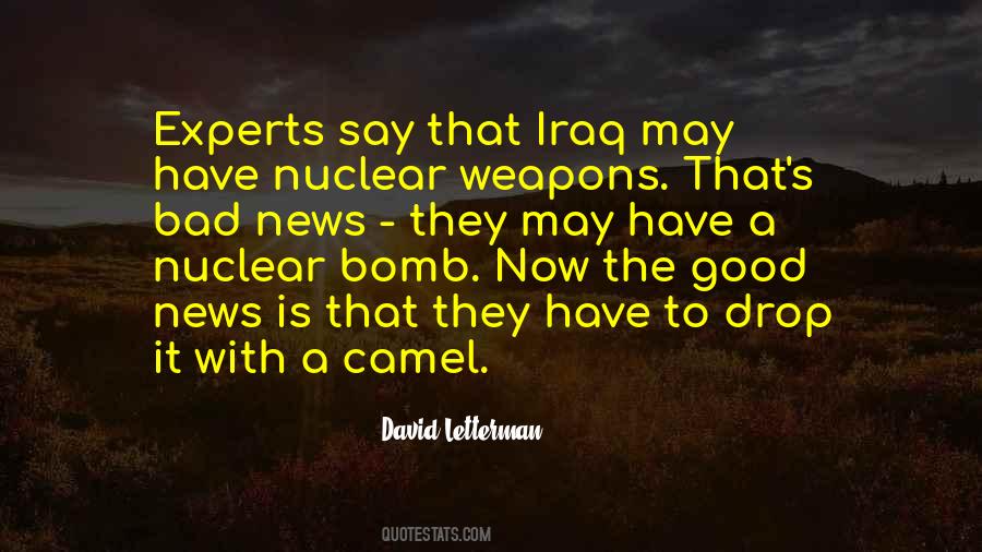 Drop A Bomb Quotes #1579220