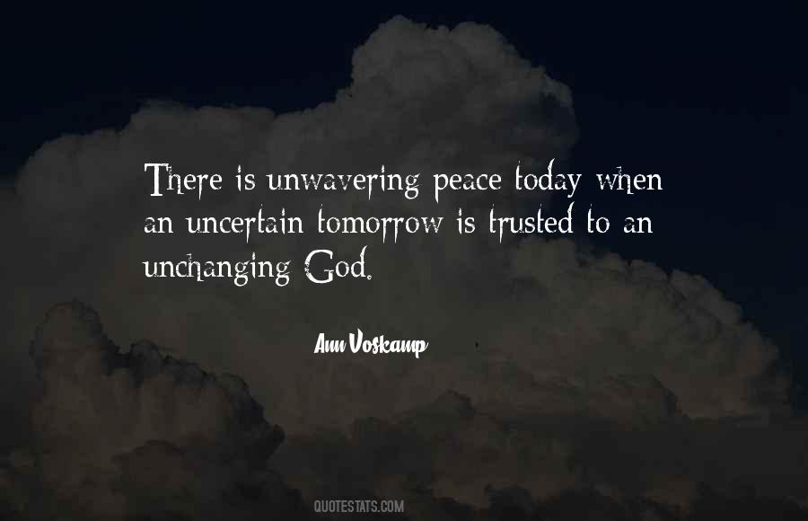 Peace Today Quotes #476817