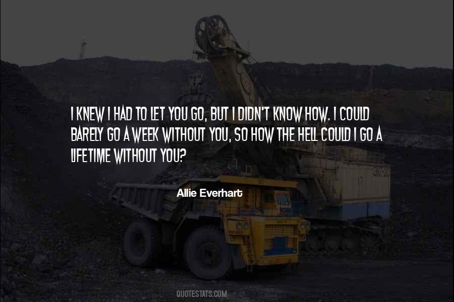 I Barely Know You Quotes #769648
