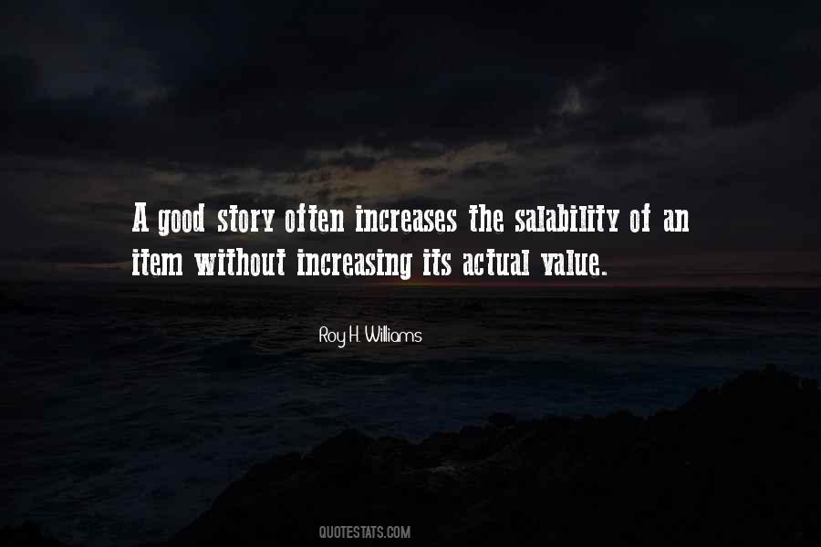 Value Increases Quotes #1425250