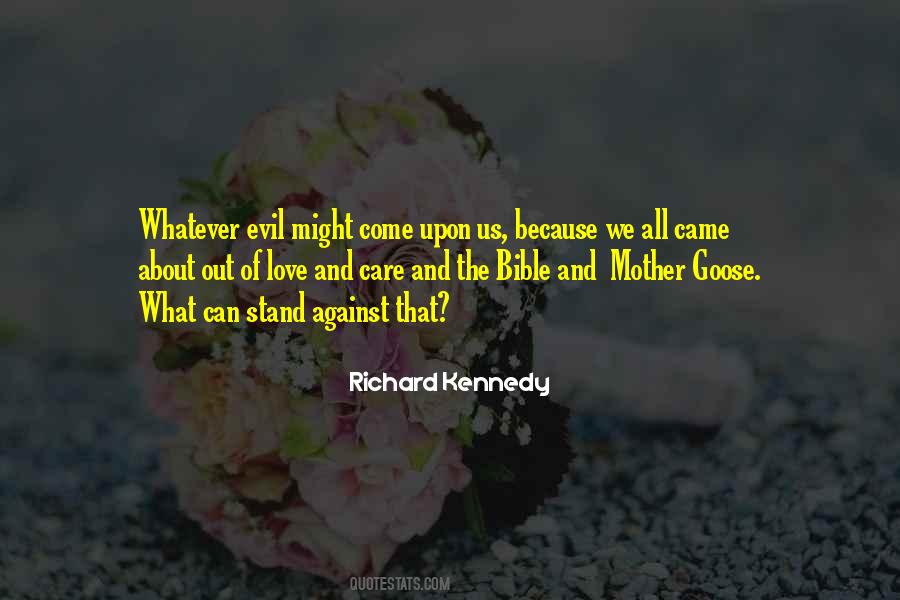 Stand Against Evil Quotes #1747354