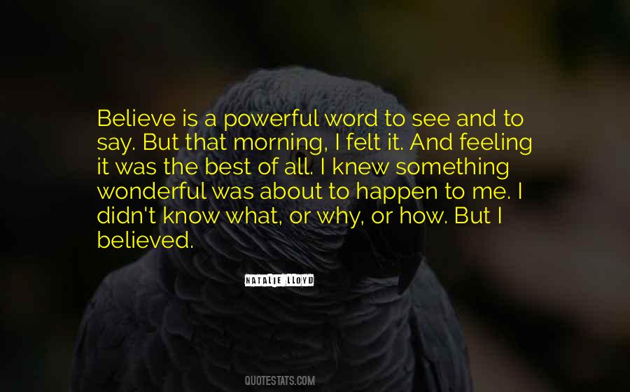 Feeling Powerful Quotes #928272