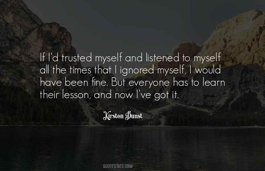Ignored By Everyone Quotes #1402944