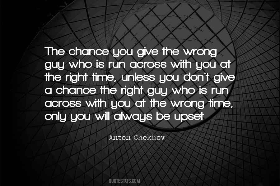 Don't Give A Chance Quotes #102646