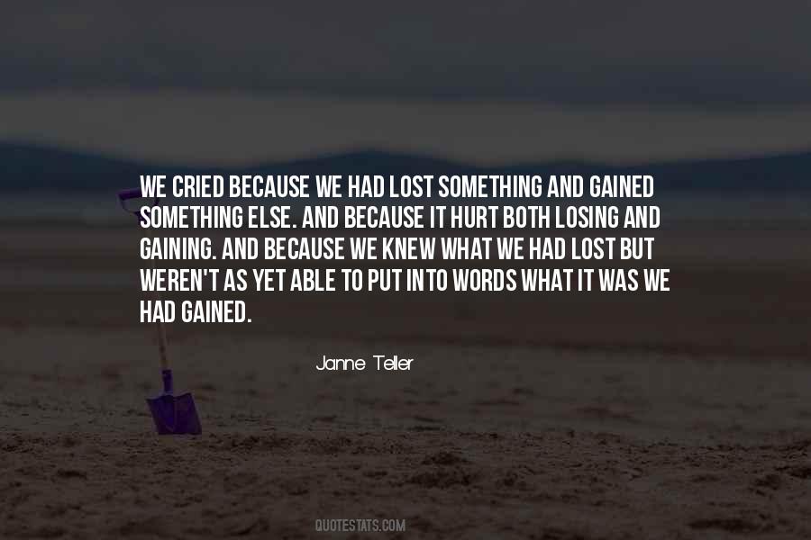 Hurt Me With Your Words Quotes #1301106