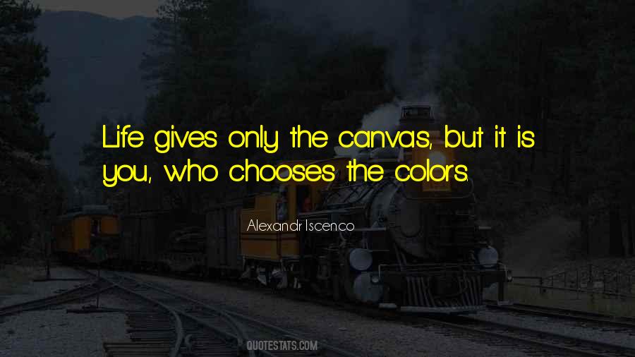 Colors Life Quotes #1073509