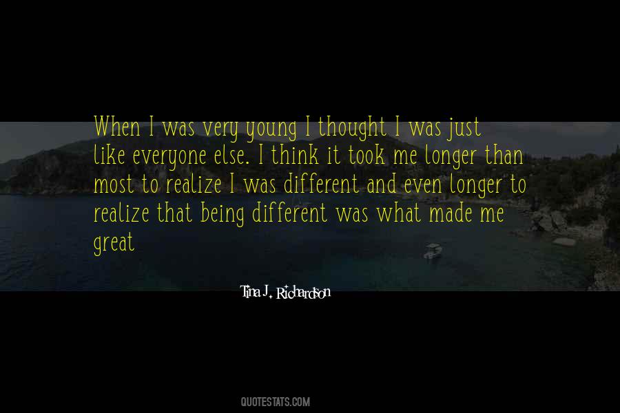 I Thought U Was Different Quotes #75338