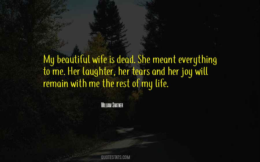You Are The Most Beautiful Wife Quotes #353496