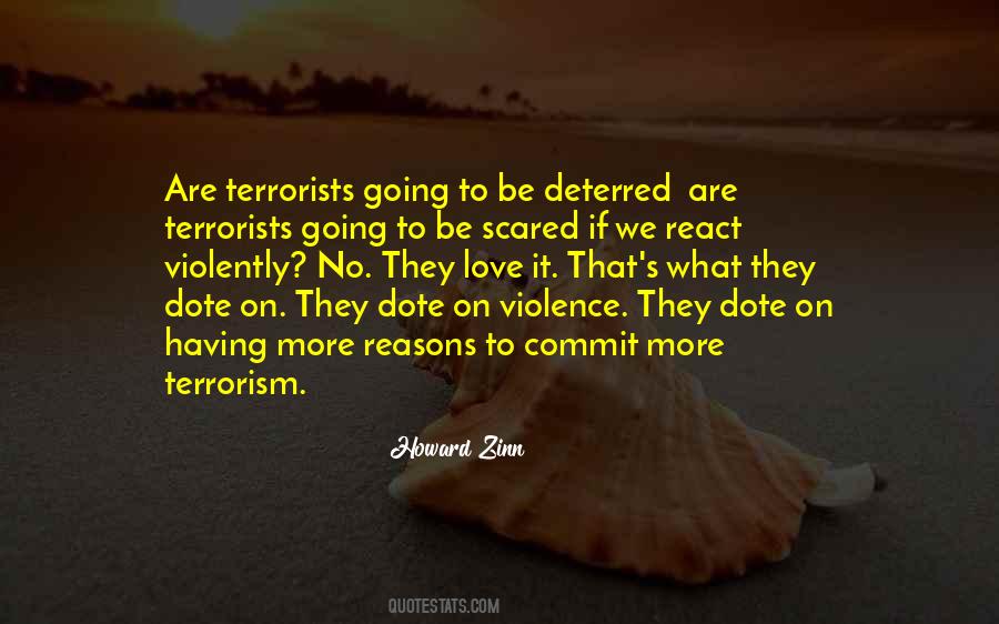 No More Violence Quotes #1305564