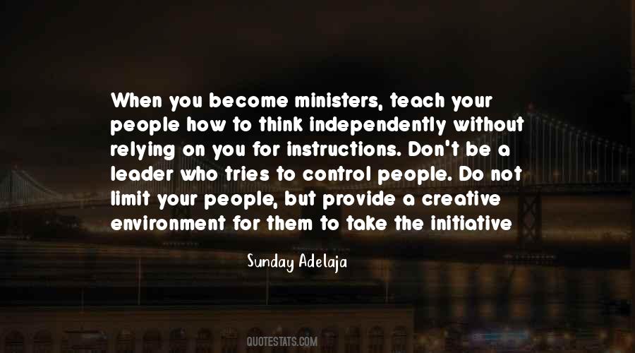 Creative Leader Quotes #42852