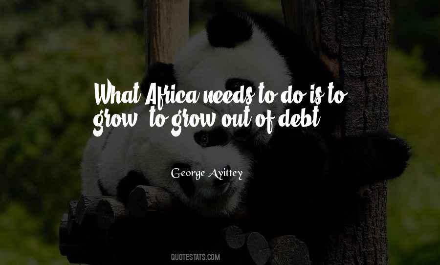 Out Of Debt Quotes #1281322