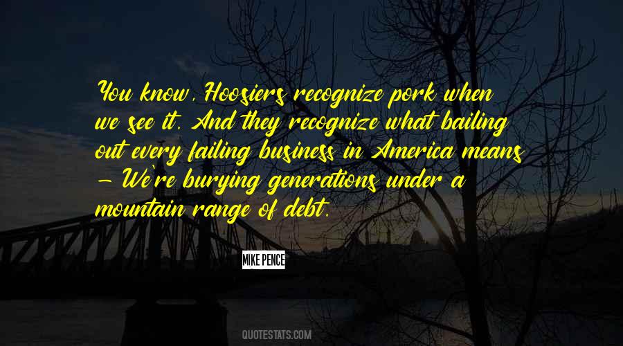 Out Of Debt Quotes #257951