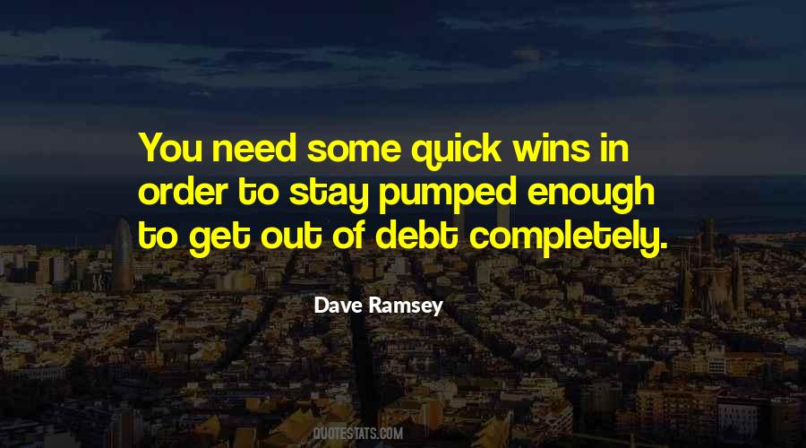 Out Of Debt Quotes #689991