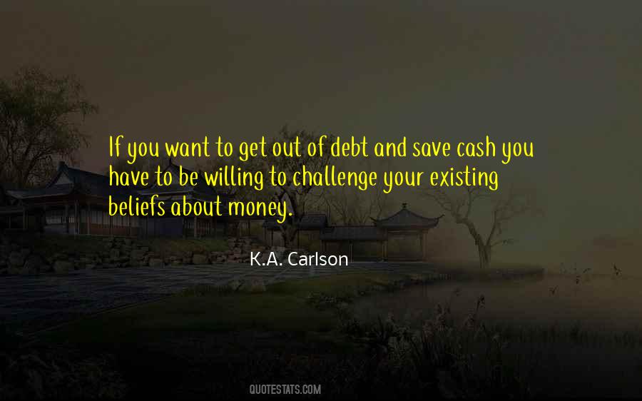 Out Of Debt Quotes #808091