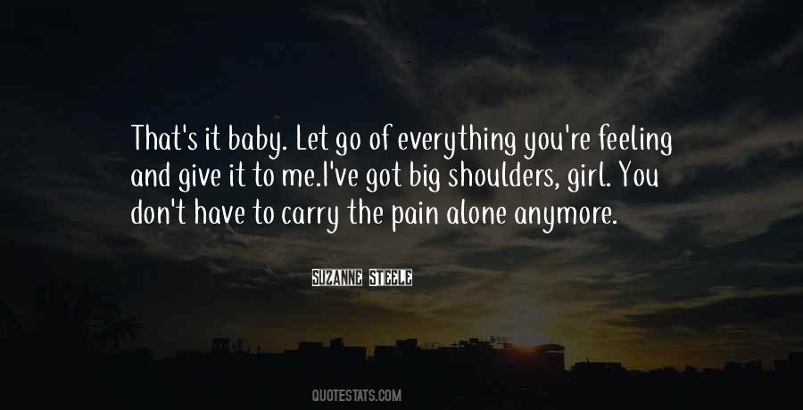 Don't Go Baby Quotes #31795