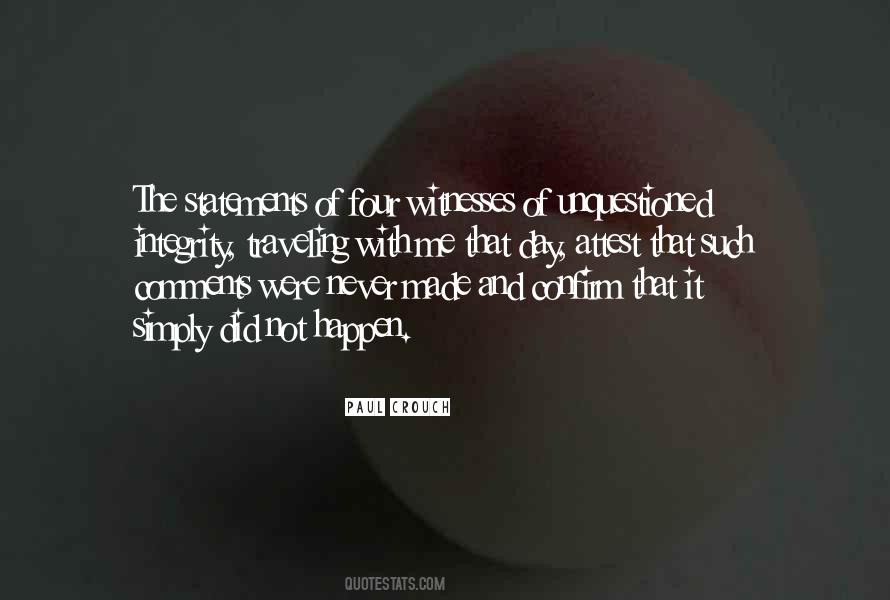 It Did Happen Quotes #926582