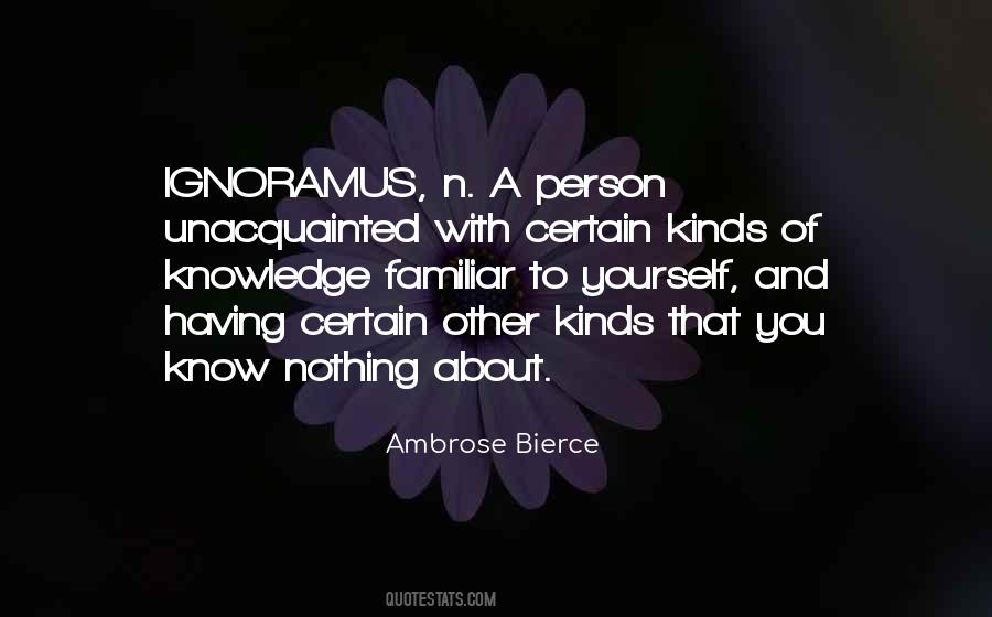 Having Knowledge Quotes #1629892