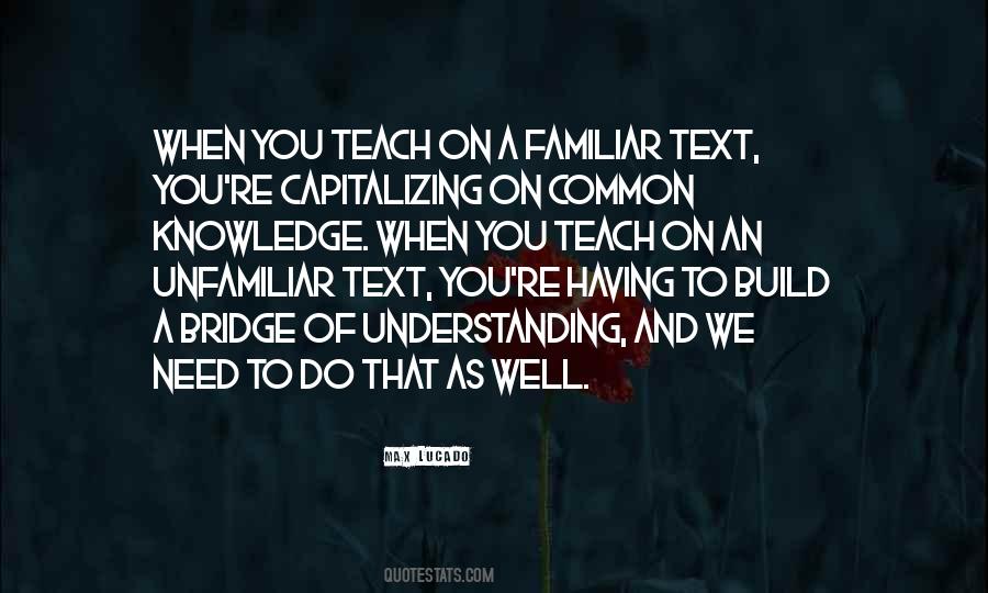 Having Knowledge Quotes #708084